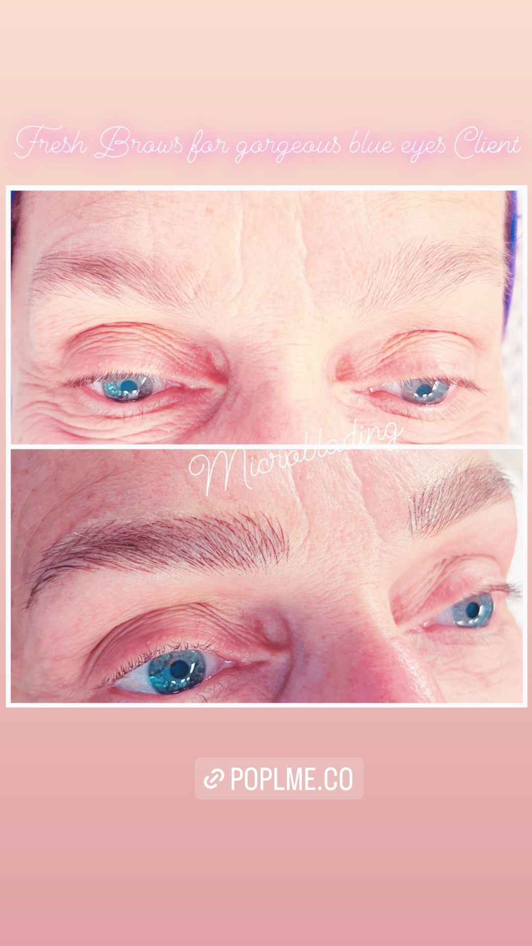 Soft natural brow strokes